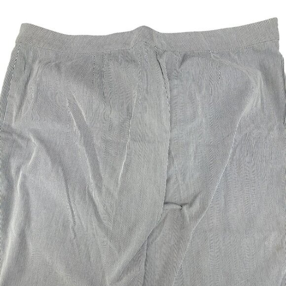 Coldwater Creek Womens Striped Cropped Pants Size 16 Blue & White JJ3907 - Picture 11 of 11